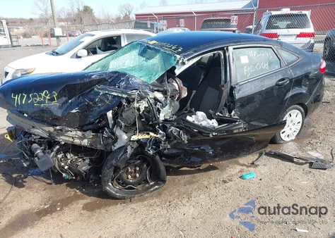 2016 Ford Fiesta S из США, поврежденный, VIN 3FADP4AJ7GM173877